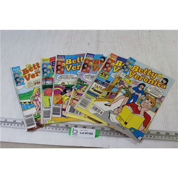 (6) Betty & Veronica Comics (75 cents - $1.25)