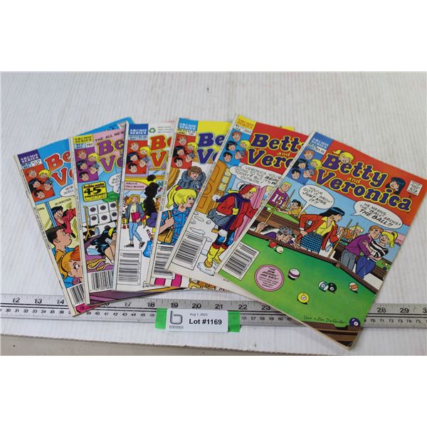 (6) Betty & Veronica Comics (75 cents - $1.25)