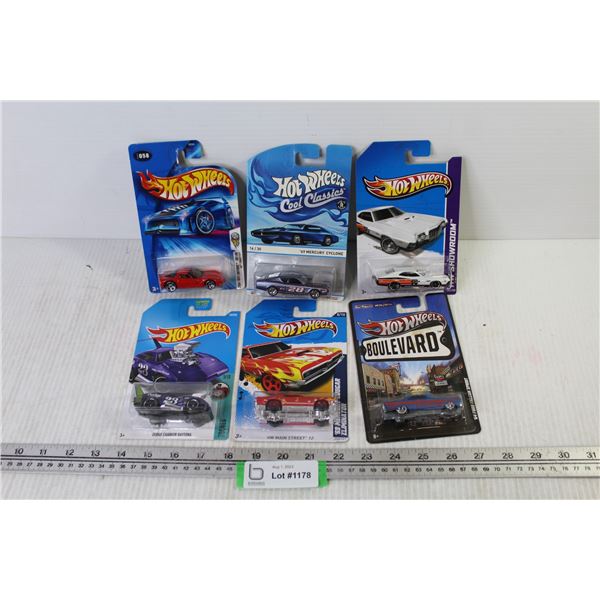 (6) Hot Wheels (NIB)