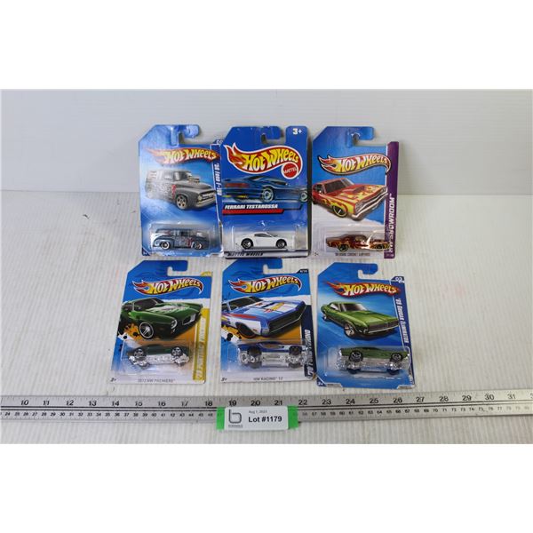 (6) Hot Wheels (NIB)