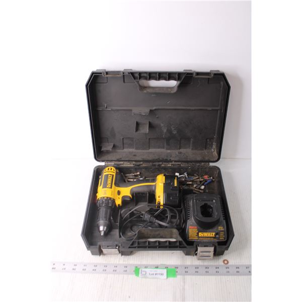 DeWalt Electric Screw with Attachments in Case