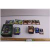 Image 1 : Harry Potter Trading Cards + Digimon Cards + (2) Pokémon Cards + Yu-GI-Oh Tin