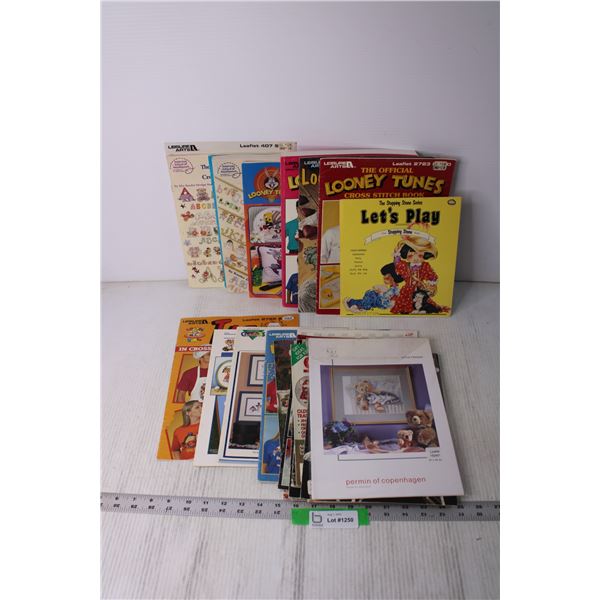 Cross Stitch and Craft Books -- Looney Tunes, Kid's Patterns, Sesame Street,