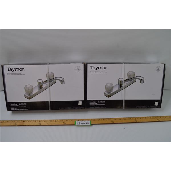 (2) Kitchen Faucet with Swing Spout (NIB)