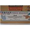 Image 2 : Lot of Fence Brackets 2x4