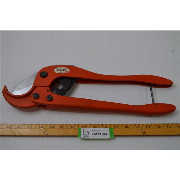 2" PVC Pipe Cutter