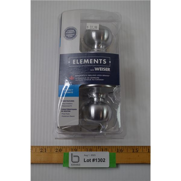 Elements Door Knob (NIB)