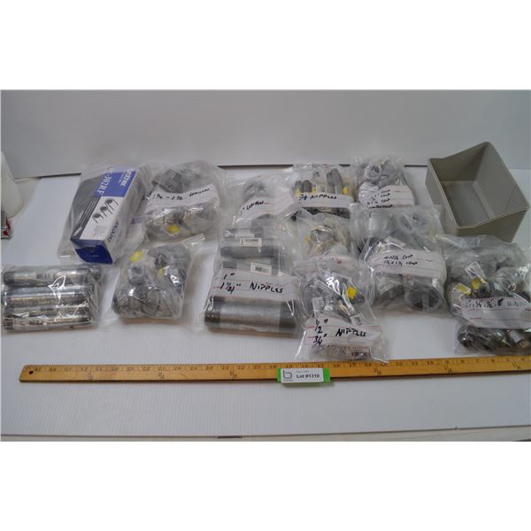 Fax 750 Replacement Parts + Galvanized Pipes + Union Ends + Coup Ends