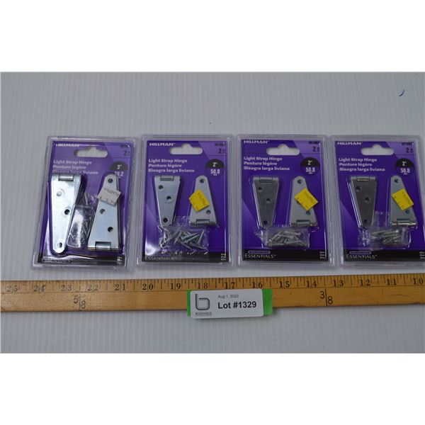 (4) Light Strap Hinge 3  (NIB)