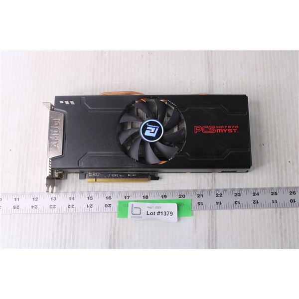 Computer HD Graphics Card - AMD Radeon 4D 7800 (Working)