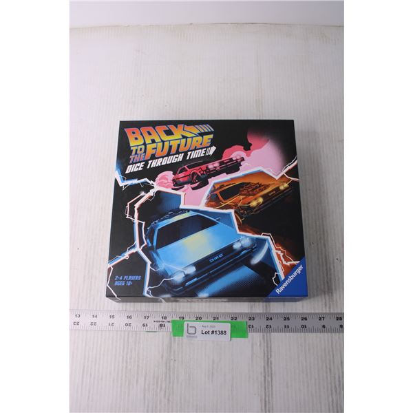 Back to the Future Dice Through Time Board Game (NIB)