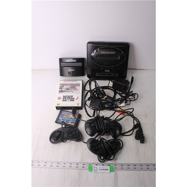 Sega Genesis and Accessories (Working)