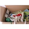 Image 4 : Box of Ribbons and Craft Supplies