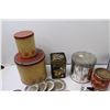 Image 3 : *Box of Assorted Household Items - Tins, Tart Shell Tins, Toaster