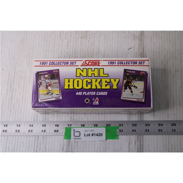 Box of 1991 Score Hockey Cards (NIB)