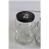 Image 2 : (4) Kraft Bear Jars (2 Peanut Butter, 1 Jam, 1 Honey)