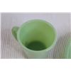 Image 2 : Fire King Jadeite Mug and Jadeite Bowl