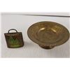 Image 3 : Assorted Brass (Incense Burner, Candle Holder, Bell, Pedestal Dish, Elephant Incense Burner)