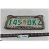 Image 1 : Cobra License Plate Holder with Sample License Plate