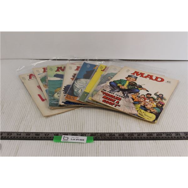 1973 Complete Year (8 Issues) Mad Magazines