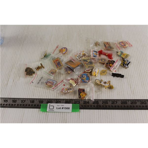 (30) Buffalo Day Pins and Assorted, Some with RCMP