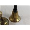 Image 3 : (2) Brass Apples, School Bell