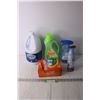 Image 1 : Assorted Cleaning Supplies - Bleach, Laundry Detergent