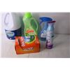 Image 2 : Assorted Cleaning Supplies - Bleach, Laundry Detergent