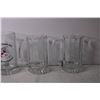 Image 2 : (4) Glass Beer Steins