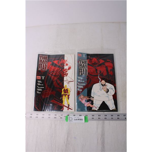 (2) Marvel Daredevil Comic Books