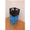 Image 3 : *(3) Plastic Milk Crates
