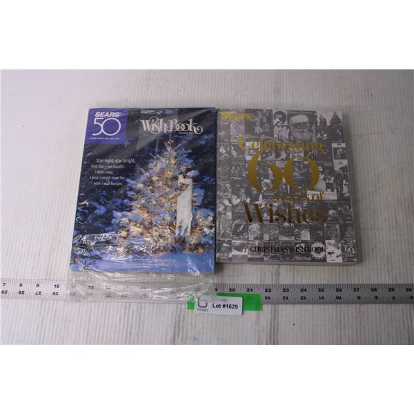 (2) Sears Christmas Wish Books - 2000s