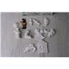 Image 3 : Assorted Paintable Plaster Christmas Ornaments