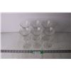 Image 1 : (6) Crystal Stemmed Glasses