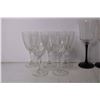 Image 3 : (7) Crystal Stemmed Glasses