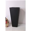 Image 2 : Faux Leather Tall Vase and Purse Coin Bank