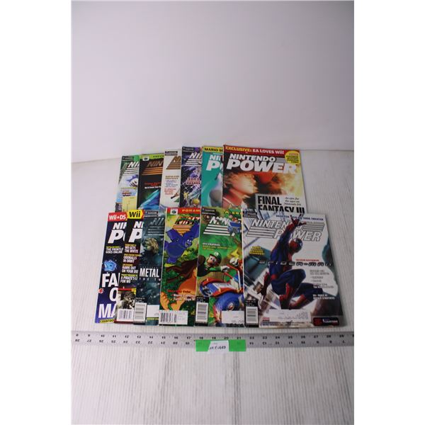 Assorted Nintendo Power Magazines