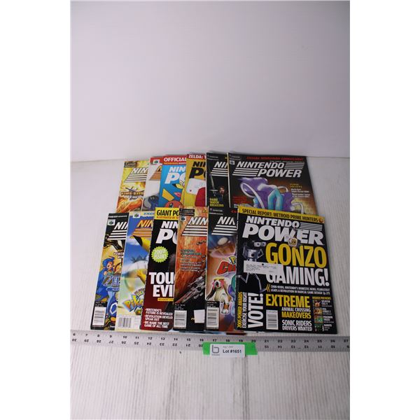 Assorted Nintendo Power Magazines