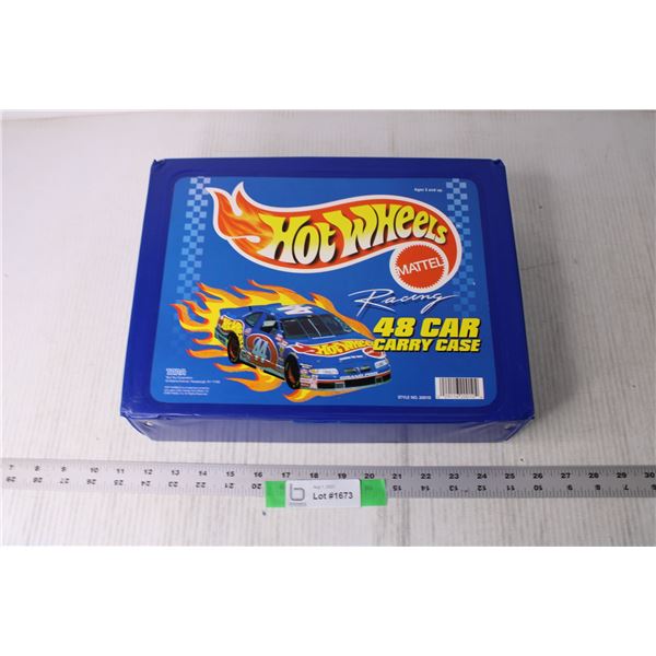 Collector Hot Wheels Cars and Carrying Case- Nice Shape