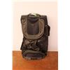 Image 1 : *FUL  Split Level 30" Rolling Duffle Bag-Great Shape. Black/Grey with green accents. Used 1x