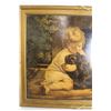 Image 2 : Child with Puppies Print (18 1/2" x 15 3/4")