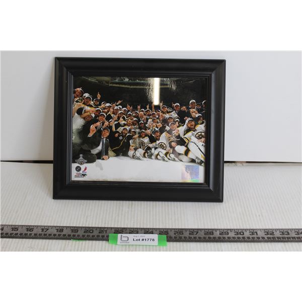 Stanley Cup Champions Framed Photo- Boston Bruins