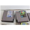 Image 2 : (8) NES Cartridges (Super Mario Bros. 2 and 3, Super Mario Bros. & Duck Hunt, Top Gun) (3 Have Cases