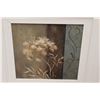 Image 3 : *Framed Floral Picture (22" x 22")