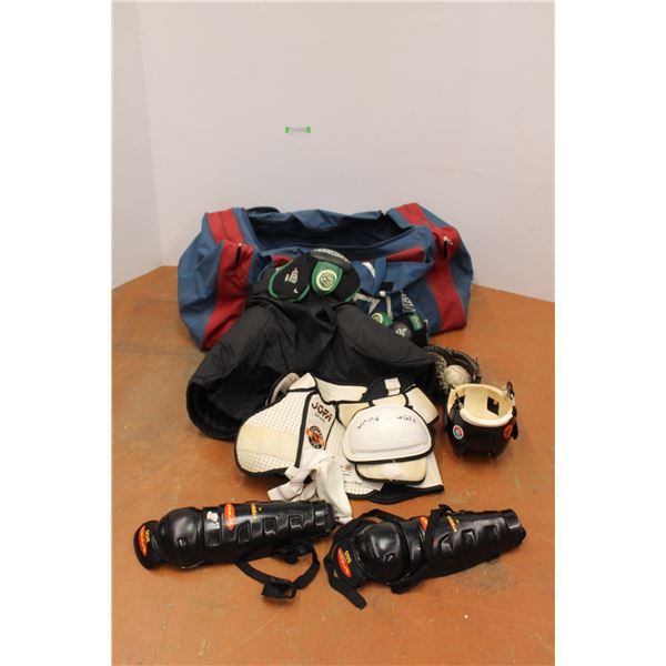 *Hockey Bag with Equipment (Used)