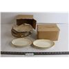 Image 1 : (12) Terrastone Oval Baker Plates (8 1/4" x 5 1/8", 13 1/2 oz) (6 Opened, 6 Unopened)