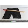 Image 1 : Kenneth Cole Black Shorts (Size 4), Wooden Stick