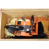 Image 2 : *Husky Model 38 Chainsaw in Wooden Toolbox (Untested)