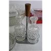 Image 6 : Misc. Glass Kitchenware (Bowls, Salad Dressing Bottles, Salt and Pepper Shakers)