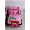 Image 5 : (2) Dolls (Barbie), (2) Barbie Jeep Vehicles, Toy Fishing Boat